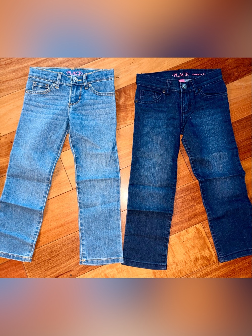 NWT Lot of 2 The Children's Place Skinny Jeans - Size 5